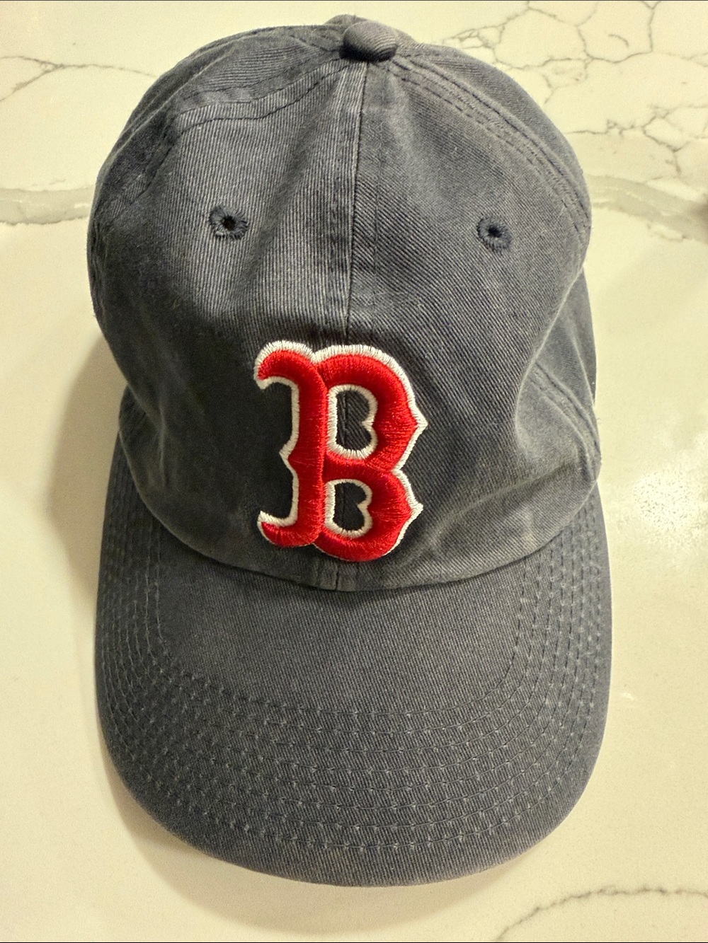 Genuine Merchandise women’s Blue Cap with Red 'B' Patch - Boston Red Sox